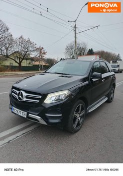 Mercedes-Benz GLE-Class, 2017, Бензин, 2.99 л., 49 тис. км, Позашляховик / Кросовер, Чорний, Львів Cars-Pr-264344 фото