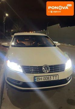 Volkswagen CC / Passat CC, 2012 г., Бензин, 220 тыс. км, Седан, Белый, Одесса AT-10412655 фото