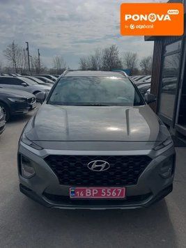 Hyundai Santa FE, 2018 г., Дизель, 130 тыс. км, Внедорожник / Кроссовер, Серый, Днепр (Днепропетровск) AT-10414375 фото