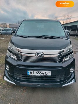 Toyota Vellfire, 2012, Бензин, 2.4 л., 120 тис. км, Мінівен, Чорний, Київ Cars-Pr-144493 фото