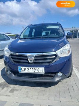 Dacia Lodgy, 2013, Газ пропан-бутан / Бензин, 1.6 л., 230 тис. км, Мінівен, Синій, Черкаси Cars-Pr-220350 фото