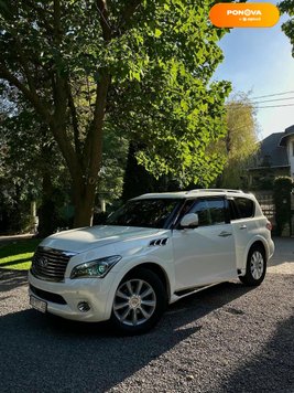 Infiniti QX80, 2013, Бензин, 5.55 л., 200 тис. км, Позашляховик / Кросовер, Білий, Одеса Cars-Pr-249574 фото