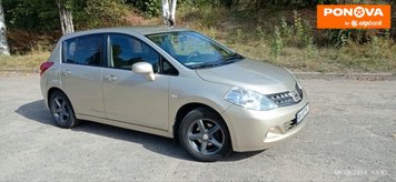 Nissan TIIDA, 2009, Газ пропан-бутан / Бензин, 1.6 л., 145 тис. км, Хетчбек, Бежевий, Запоріжжя Cars-Pr-272019 фото