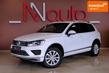 Volkswagen Touareg, 2017 г., Дизель, 232 тыс. км, Внедорожник / Кроссовер, Белый, Одесса AT-10413580 фото
