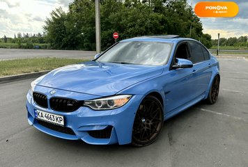 BMW M3, 2016, Бензин, 2.98 л., 95 тыс. км, Седан, Синий, Лохвиця Cars-Pr-170860 фото