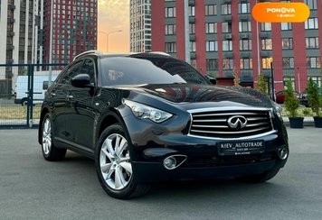 Infiniti FX 30, 2012, Дизель, 2.99 л., 206 тис. км, Позашляховик / Кросовер, Чорний, Київ 203066 фото