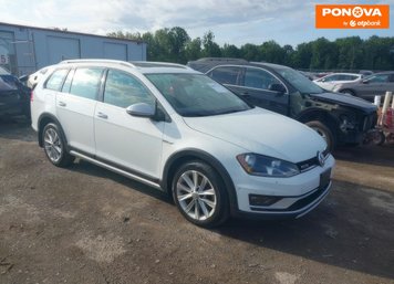 Volkswagen Golf Alltrack, 2017, Бензин, 1.8 л., 132 тис. км, Універсал, Білий, Київ Cars-EU-US-KR-279408 фото