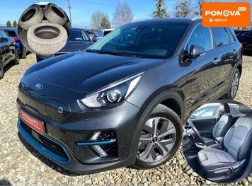 Kia Niro, 2021 г., Електро, 101 тыс. км, Внедорожник / Кроссовер, Серый, Сопошин AT-10400235 фото