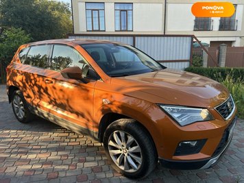 SEAT Ateca, 2017, Бензин, 1.4 л., 154 тис. км, Позашляховик / Кросовер, Помаранчевий, Львів Cars-Pr-218204 фото