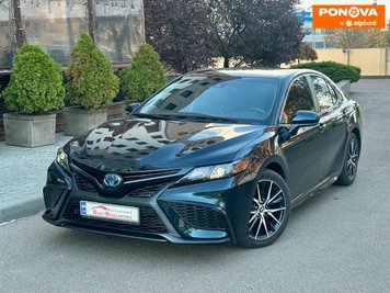 Toyota Camry, 2021, Гібрид (HEV), 2.49 л., 35 тис. км, Седан, Синій, Одеса 280876 фото