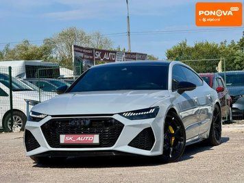 Audi A7 Sportback, 2019 р., Бензин, 99 тис. км, Седан, Сірий, Київ AT-10427676 фото