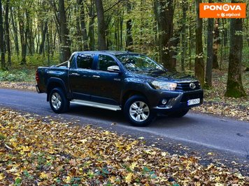 Toyota Hilux, 2015, Дизель, 2.39 л., 258 тис. км, Пікап, Сірий, Луцьк Cars-Pr-273545 фото