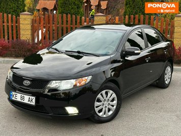 Kia Cerato, 2009, Бензин, 2 л., 167 тис. км, Седан, Чорний, Дніпро (Дніпропетровськ) Cars-Pr-272782 фото