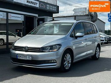 Volkswagen Touran, 2018 р., Дизель, 298 тис. км, Універсал, Сірий, Житомир AT-10416540 фото