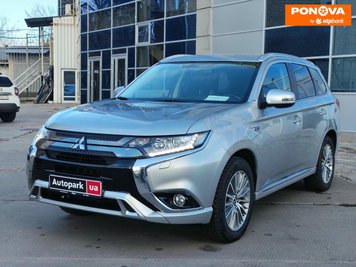 Mitsubishi Outlander, 2021, Гібрид (PHEV), 2.4 л., 58 тис. км, Позашляховик / Кросовер, Сірий, Харків 280333 фото