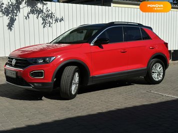 Volkswagen T-Roc, 2019, Бензин, 1.5 л., 55 тис. км, Позашляховик / Кросовер, Червоний, Дніпро (Дніпропетровськ) Cars-Pr-218547 фото