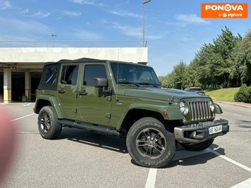 Jeep Wrangler, 2016, Бензин, 3.6 л., 31 тис. км, Позашляховик / Кросовер, Зелений, Київ 206375 фото