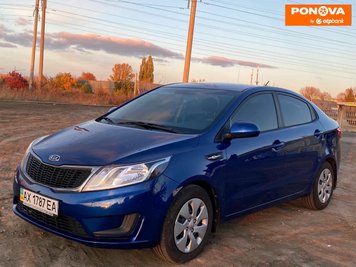 Kia Rio, 2012, Бензин, 1.4 л., 128 тис. км, Седан, Синій, Полтава Cars-Pr-273847 фото