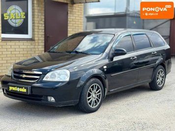 Chevrolet Lacetti, 2006 р., Газ пропан-бутан / Бензин, 207 тис. км, Універсал, Чорний, Дніпро (Дніпропетровськ) AT-10423251 фото