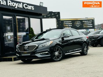 Hyundai Sonata, 2014, Бензин, 2 л., 85 тис. км, Седан, Чорний, Харків 278234 фото