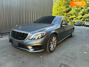 Mercedes-Benz S-Class, 2017, Бензин, 4.6 л., 64 тис. км, Седан, Сірий, Київ Cars-EU-US-KR-253335 фото