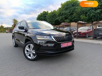 Skoda Karoq, 2019, Дизель, 1.6 л., 153 тис. км, Позашляховик / Кросовер, Чорний, Луцьк Cars-Pr-223337 фото