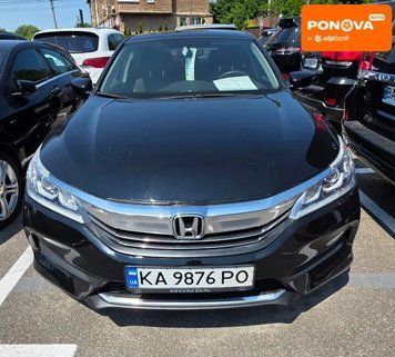 Honda Accord, 2016 р., Бензин, 180 тис. км, Седан, Чорний, Софіївська Борщагівка AT-10423393 фото