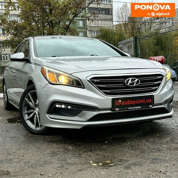 Hyundai Sonata, 2014, Бензин, 2 л., 137 тис. км, Седан, Сірий, Суми 280799 фото