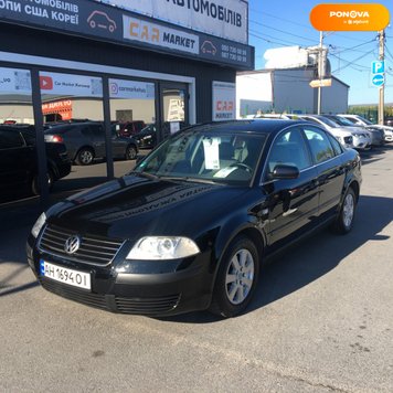 Volkswagen Passat B5, 2002, Газ пропан-бутан / Бензин, 2 л., 211 тис. км, Седан, Чорний, Житомир 252248 фото