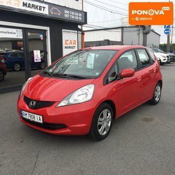 Honda Jazz, 2010 р., Бензин, 146 тис. км, Хетчбек, Червоний, Житомир AT-10416014 фото