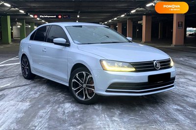 Volkswagen Jetta, 2017, Бензин, 1.4 л., 82 тис. км, Седан, Сірий, Київ 9955 фото
