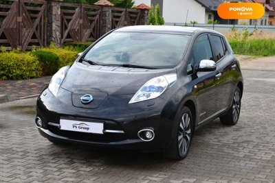 Nissan Leaf, 2016, Електро, 122 тыс. км, Хетчбек, Чорный, Луцк 49967 фото