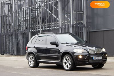BMW X5, 2007, Бензин, 4.8 л., 162 тис. км, Позашляховик / Кросовер, Чорний, Київ 12405 фото