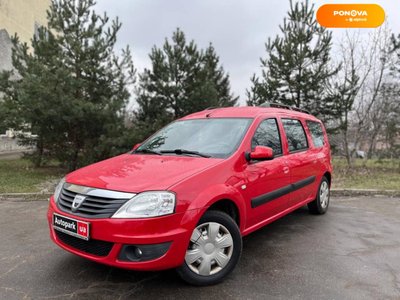 Dacia Logan, 2009, Бензин, 1.6 л., 222 тыс. км, Седан, Красный, Винница 26882 фото