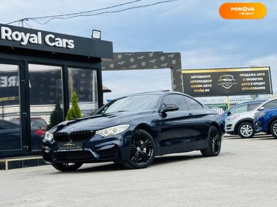 BMW 4 Series, 2014, Бензин, 2.98 л., 148 тыс. км, Купе, Синий, Харьков 47784 фото