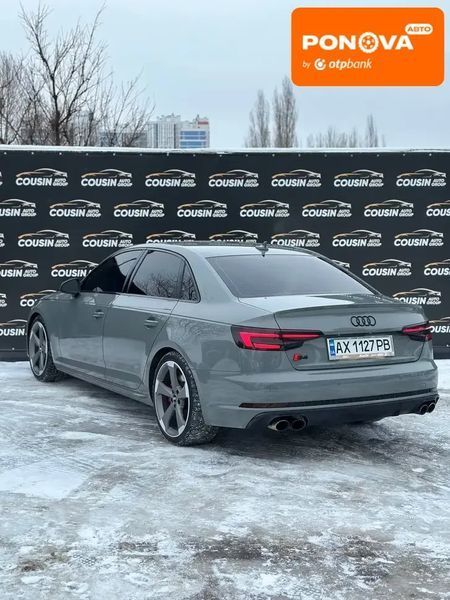 Audi S4, 2018 р., Бензин, 132 тис. км, Седан, Сірий, Київ AT-10408771 фото