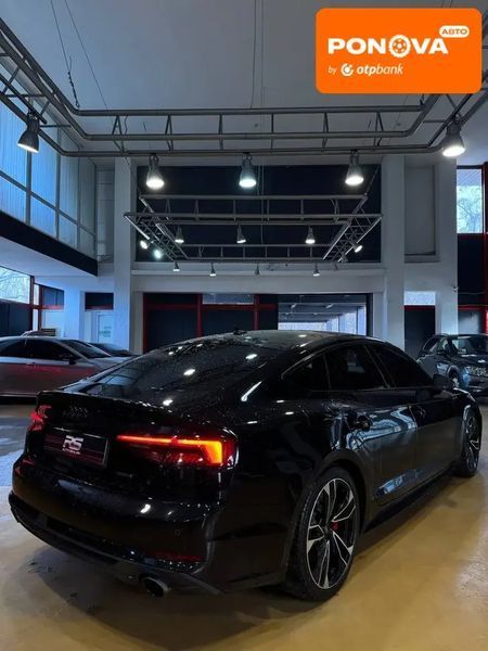 Audi A5 Sportback, 2019 р., Бензин, 128 тис. км, Седан, Чорний, Запоріжжя AT-10411640 фото