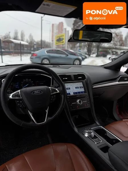 Ford Fusion, 2019 г., Бензин, 504 тыс. км, Седан, Красный, Киев AT-10408286 фото