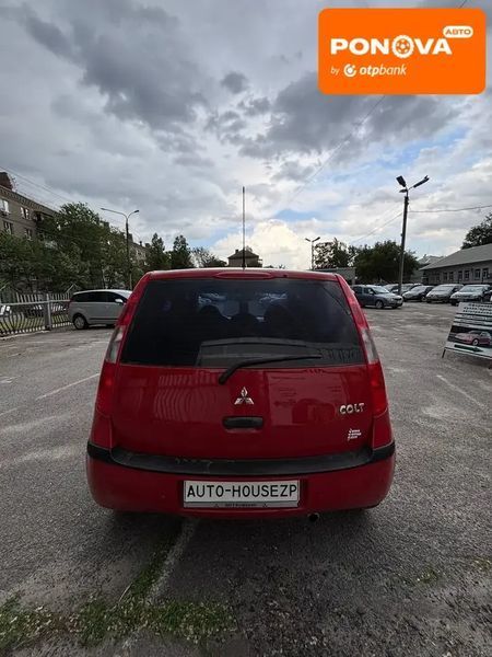 Mitsubishi Colt, 2007 р., Бензин, 202 тис. км, Хетчбек, Червоний, Запоріжжя AT-10418311 фото