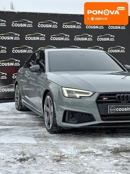 Audi S4, 2018 р., Бензин, 132 тис. км, Седан, Сірий, Київ AT-10408771 фото