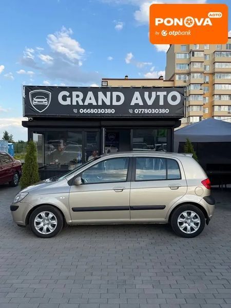 Hyundai Getz, 2006 р., Бензин, 180 тис. км, Хетчбек, Бежевий, Софіївська Борщагівка AT-10420314 фото