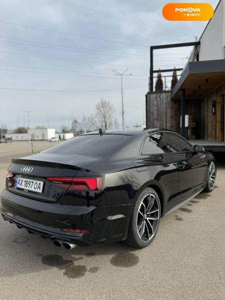 Audi S5, 2017, Бензин, 3 л., 100 тис. км, Купе, Чорний, Київ 45694 фото