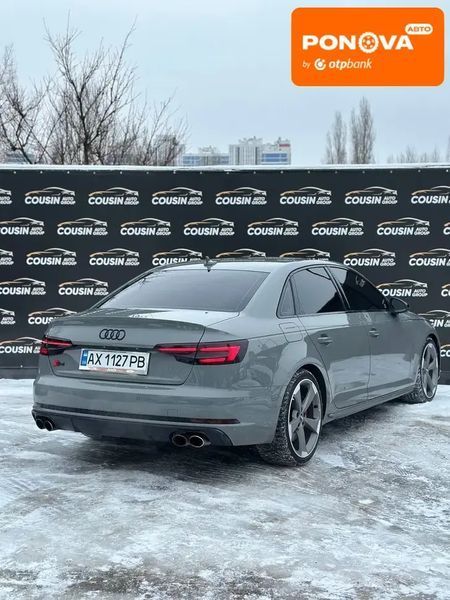 Audi S4, 2018 р., Бензин, 132 тис. км, Седан, Сірий, Київ AT-10408771 фото