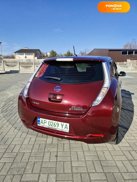 Nissan Leaf, 2017, Електро, 100 тис. км, Хетчбек, Червоний, Запоріжжя Cars-Pr-144975 фото