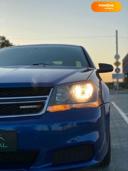 Dodge Avenger, 2013, Бензин, 2.36 л., 155 тис. км, Седан, Синий, Киев 194667 фото