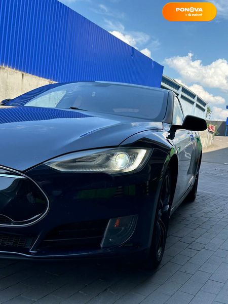 Tesla Model S, 2013, Електро, 160 тыс. км, Лифтбек, Синий, Киев 110385 фото