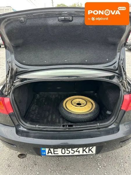 Mazda 3, 2005 р., Газ пропан-бутан / Бензин, Седан, Чорний, Кам'янське (Дніпродзержинськ) AT-10404017 фото