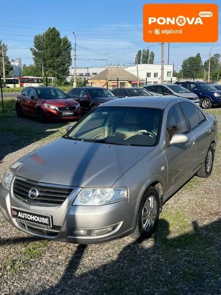 Nissan Sunny, 2008 г., Газ пропан-бутан / Бензин, 182 тыс. км, Седан, Серый, Черкассы AT-10418256 фото