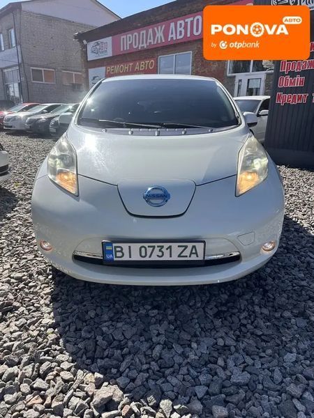 Nissan Leaf, 2011 р., Електро, 115 тис. км, Хетчбек, Білий, Сміла AT-10417881 фото