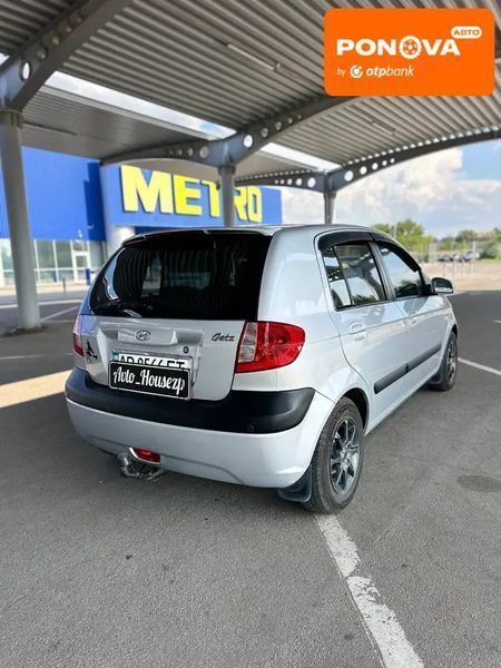 Hyundai Getz, 2005 г., Газ пропан-бутан / Бензин, 213 тыс. км, Хетчбек, Серый, Запорожье AT-10425440 фото